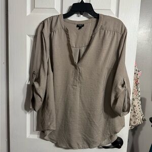 Taupe Women's Top